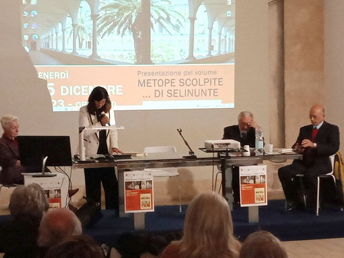 Immagine riferita a: Presentazione del libro - Metope scolpite